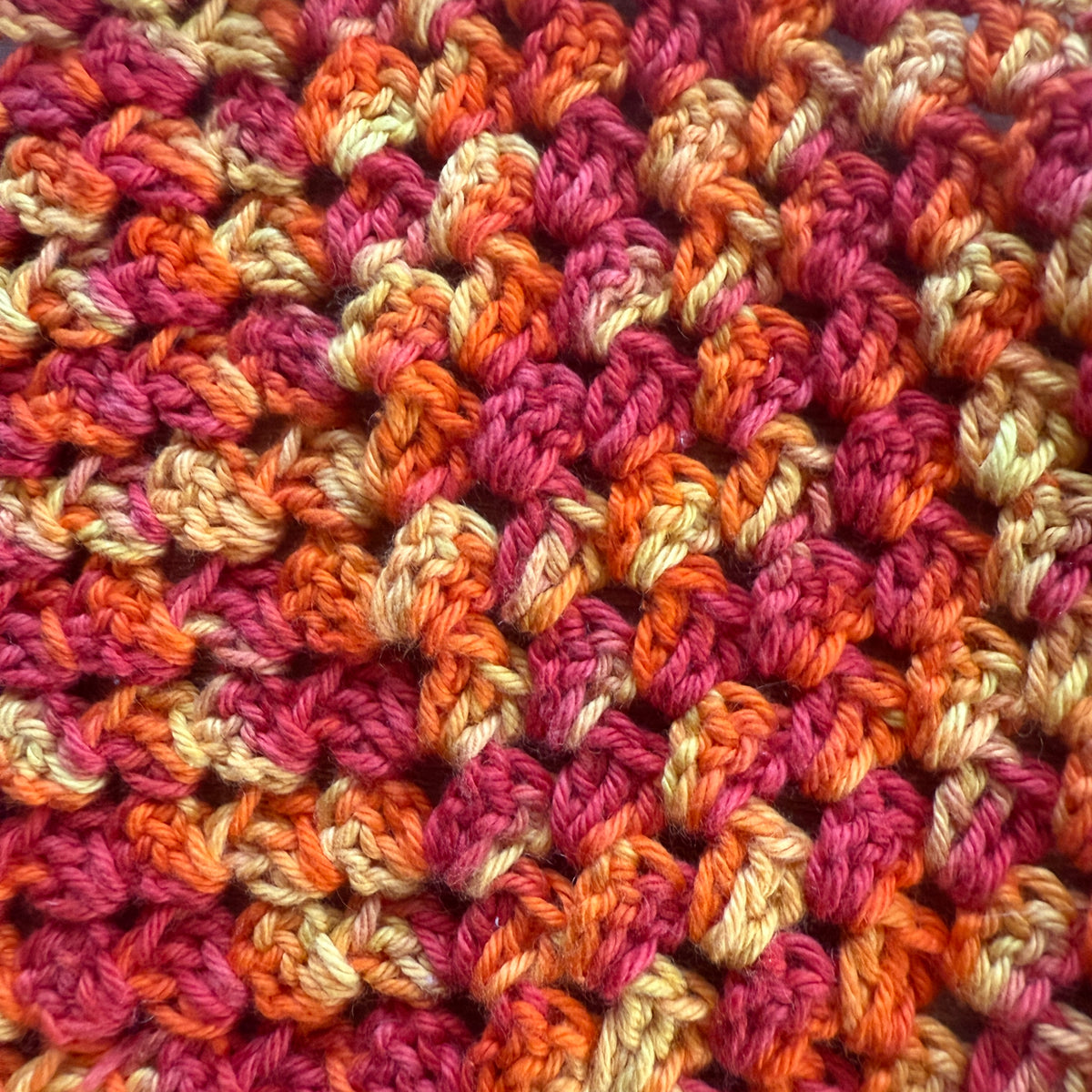 Bandana ombré orange