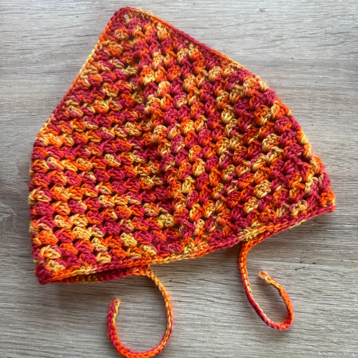 Bandana ombré orange